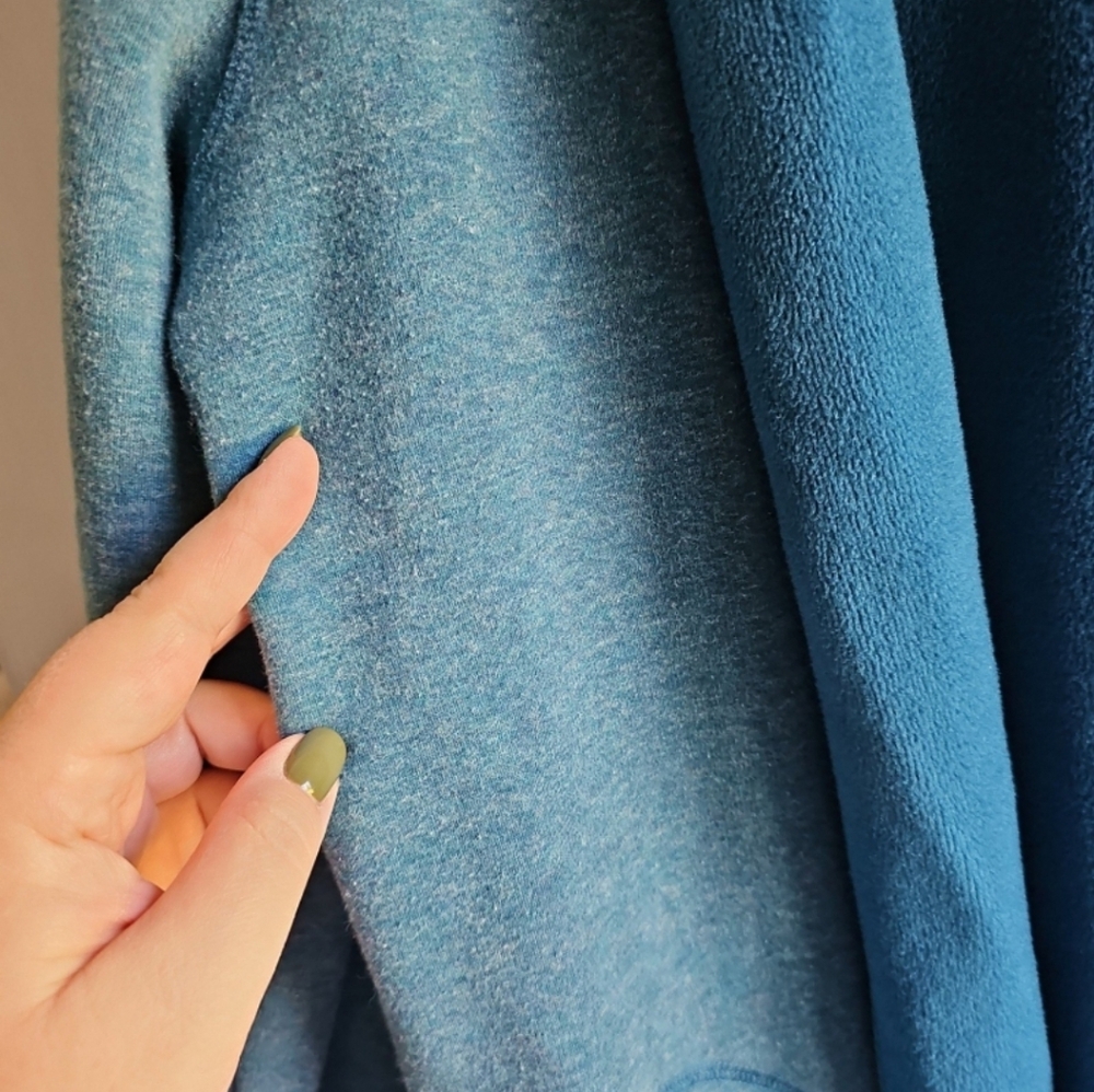 Isaac Mizrahi teal open front cardigan size Large - Picture 6 of 8